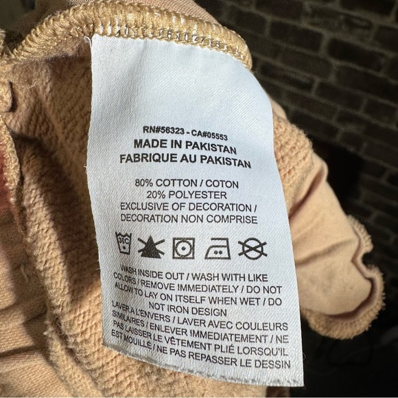 Nike Sportswear Essentials Fleece Curve Pants tan pockets sweatpants - Picture 10 of 11